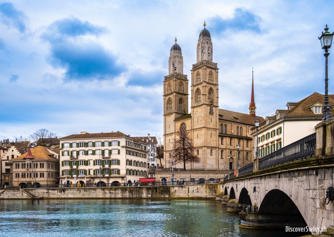 Grossmünster - the legendary cathedral of Zurich