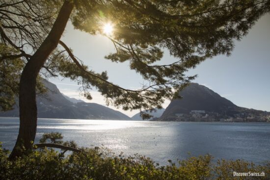 Lake Lugano a picturesque jewel of Switzerland and Italy